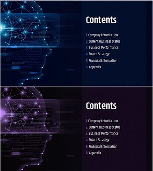AI Technology IR Template Contents – Innovation and Vision