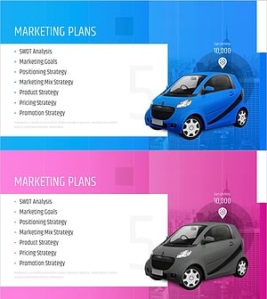 Car Sharing Business Plan Template Section Slide