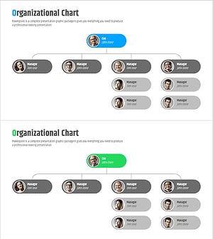 Company Organization Chart Diagram – Systematic and Clear Information Delivery