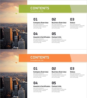 Round Square Line Template Contents