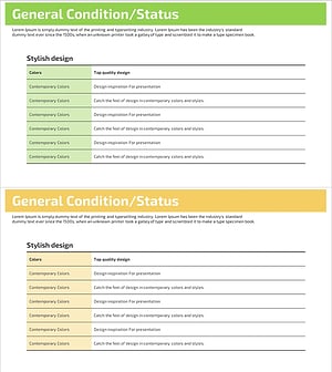 사업 소개와 단계적 개요를 담은 비즈니스 제안 계약서