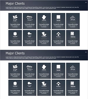 Key Partner Logo Pages – Cluster Format