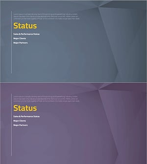 3D Background Company Profile Template – Intuitive Business Introduction