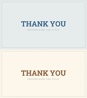 인테리어 사업계획서 템플릿 엔딩 표지 – 전문성과 디자인의 조화