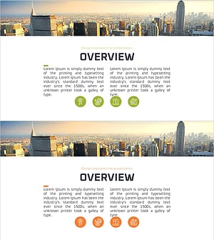 회사 개요 & 배경 소개 슬라이드 – 비즈니스의 기초