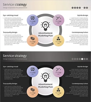 사업 아이디어 콘텐츠 및 운영 계획 프레젠테이션 슬라이드