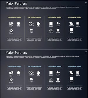 협력 파트너사 분류 – 신뢰할 수 있는 파트너를 위한 다이어그램