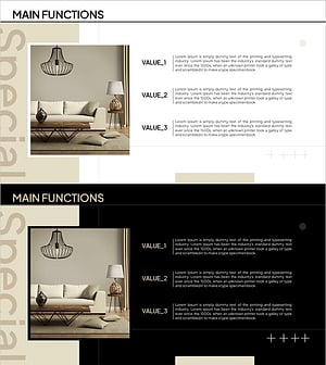 Interior Business Main Goals – Clear Vision Presentation