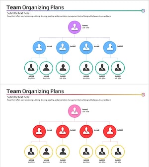 Team Composition Through Business People Organization Chart – Structure of Trust