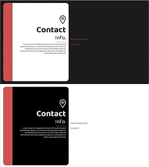 라운드 스퀘어 회사소개 템플릿 간지