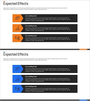 비즈니스 매출 기대효과 – 시각적 강조