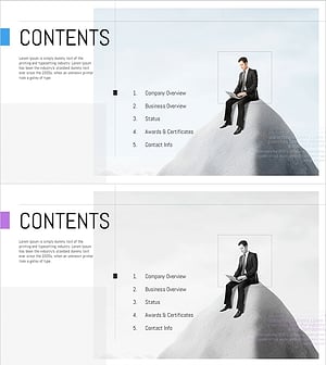 생각하는 회사원 템플릿 목차 - 비즈니스 기획과 전략