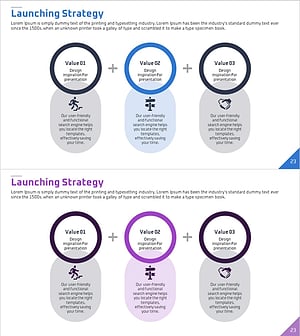 마케팅 상품 전략 플러스 다이어그램