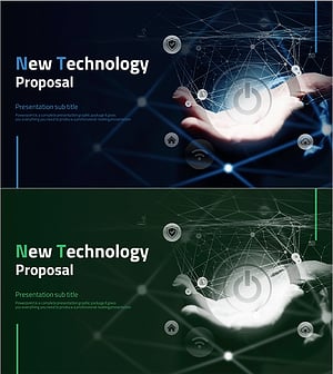 Innovative Technology Proposal Template Cover