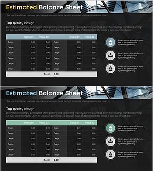 건설 사업 예상 필요 자금 시각화 – 명확한 재무 계획
