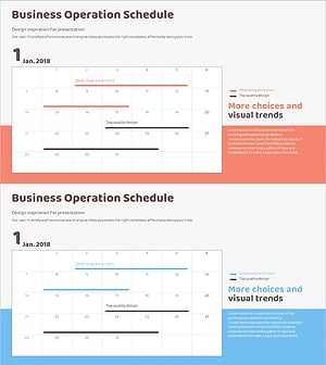 1월 일정계획표 – 단계별 사업 추진 전략