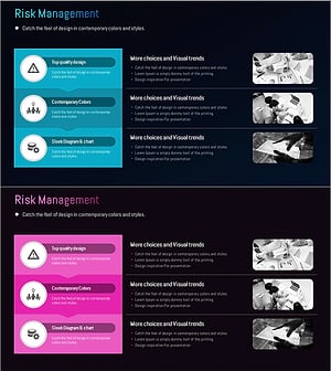리스크 관리 다이어그램 – 효과적인 운영 계획