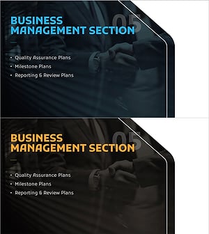 사업 아이디어 제안서 템플릿 간지