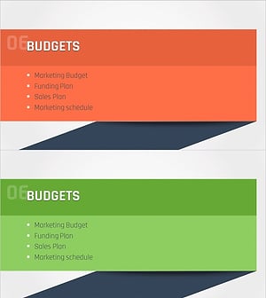 Dynamic Band Marketing Plan Template Section Slide