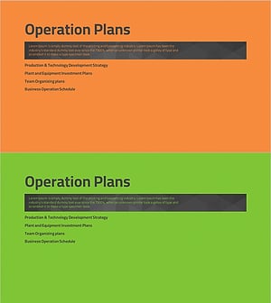 심플 테마 사업계획서 템플릿 간지