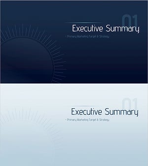 Impact Marketing Plan Template Section Slide – Design for Impactful Presentation