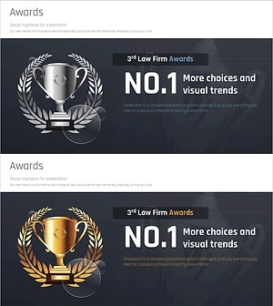 Awards and Visual Trends – A Professional PowerPoint Template