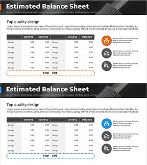 의류 사업 대차대조표 – 청사진과 실용성