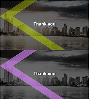 도시 라인테마 제안서 엔딩 표지 – 감성적 마무리