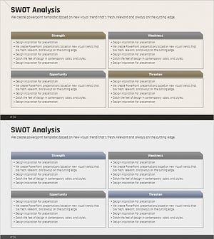SWOT 분석 클러스터 폐쇄 다이어그램 – 전략적 통찰력