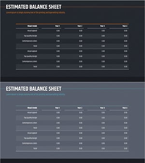 손익계산서 테이블 – 재무 계획을 위한 효과적인 도구