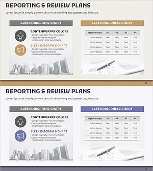 프로젝트 보고 및 검토 계획 – 전문가적인 접근