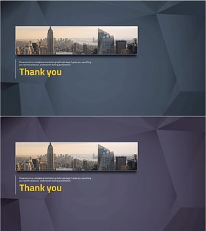 법률 사무소 소개 템플릿 엔딩 표지 – 전문성과 신뢰