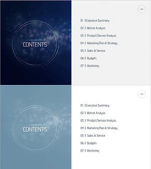 임팩트 마케팅 기획서 템플릿 목차