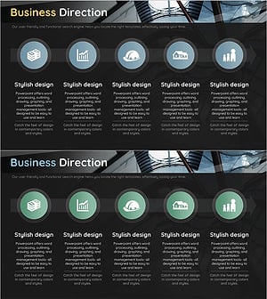 건설 사업 특성 다이어그램 - 사업 전략 및 목표를 시각화