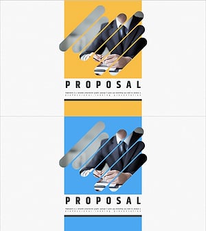 Circular Diagonal Pattern Proposal Cover