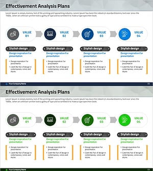 효과 분석 계획 다이어그램