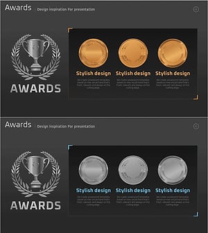 수상 내역 종류 소개 – 성과를 강력하게 전달하는 다이어그램