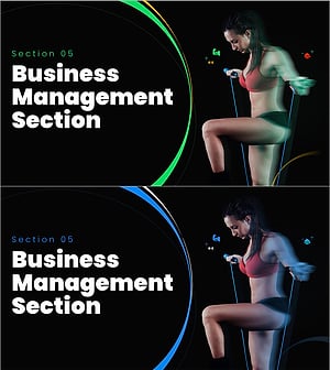 개인 운동상담 비즈니스 운영 관리 섹션 커버