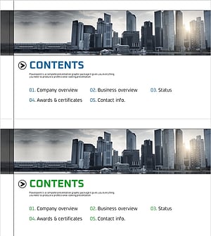 그리드 회사소개서 템플릿 목차 – 효율적인 기업 정보 전달