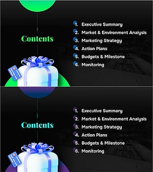 Black Friday Marketing Plan Contents
