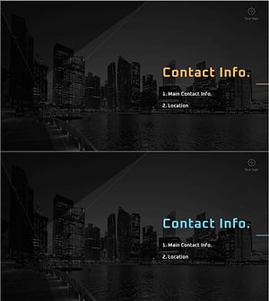 세련된 회사소개서 템플릿 – 간지의 매력