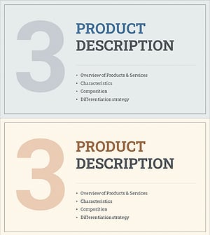 Interior Business Plan Template Section Slide – Professional and Simple