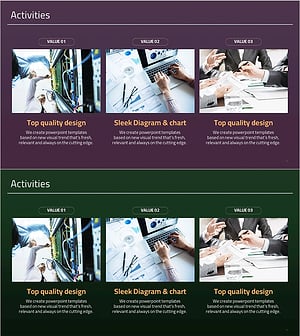 회사의 가치를 실현시키는 프로젝트 슬라이드