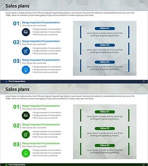 가격 전략 & 목표 설정 슬라이드