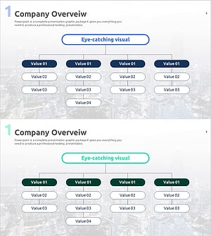 기업 조직도 구조 다이어그램 – 회사 개요
