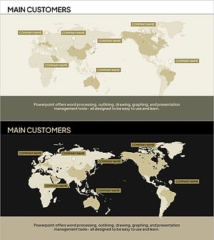Introduction of Major Companies in the Global Market – Visualizing Customer Networks