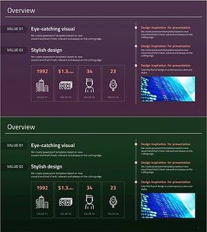 비즈니스 핵심가치 및 방향성 소개 – 클러스터 및 폐쇄형 다이어그램