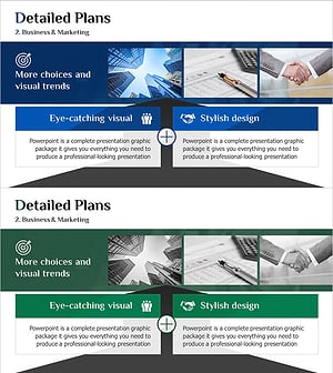 협력 비즈니스 세부 계획 다이어그램 – 마케팅 전략과 비전