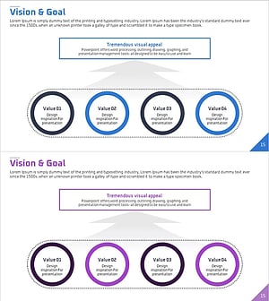Vision & Goal Setting Diagram – Key to Business Vision and Strategy