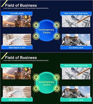 건축 시스템 사업 영역 다이어그램